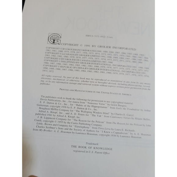 1991 New Book Of Knowledge Grolier Education Hardcover Encyclopedia Vol 13 (N) - Picture 8 of 11